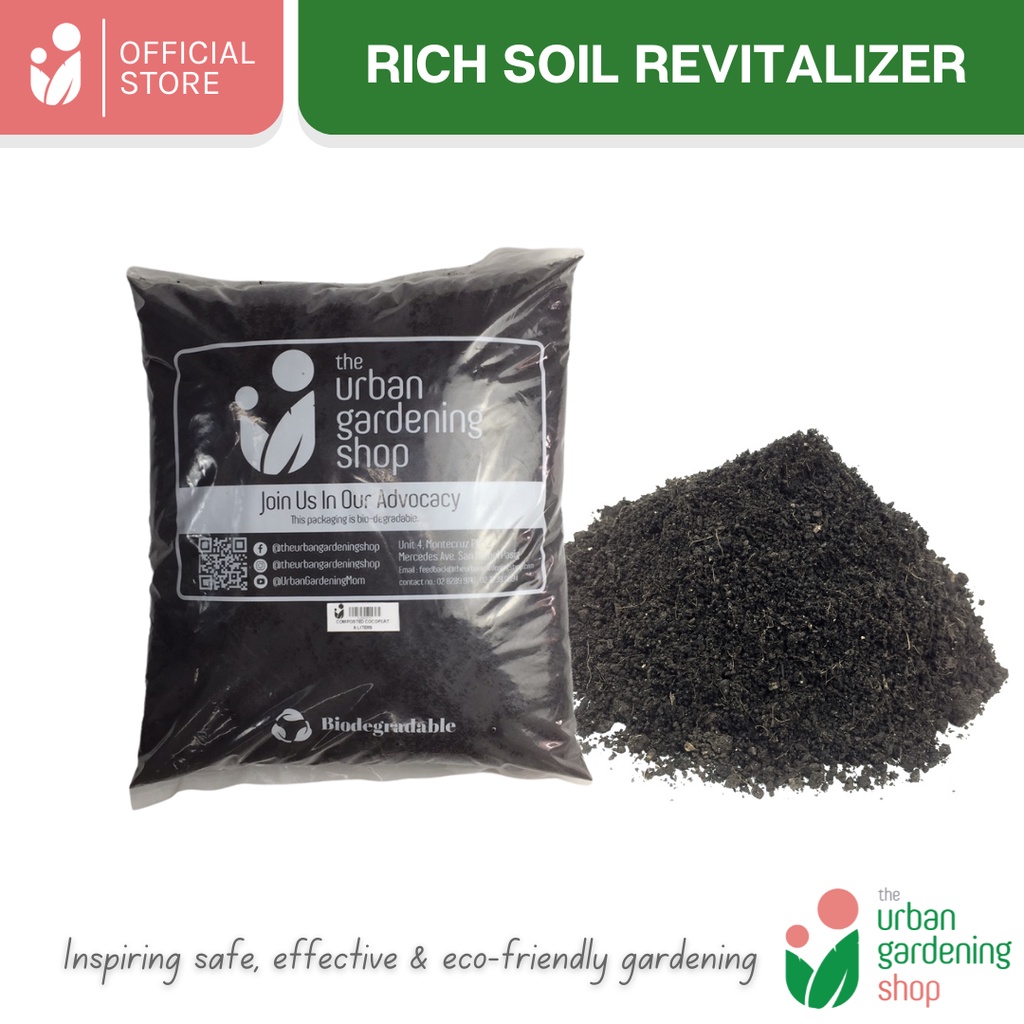 THE URBAN GARDENING SHOP 8liter Rich Soil Revitalizer to Improve Home