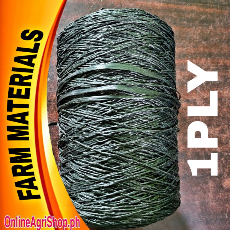 1 PLY BLACK VEGETABLE TWINE FOR TRELLISES AND HOLDINGS (1 ROLL