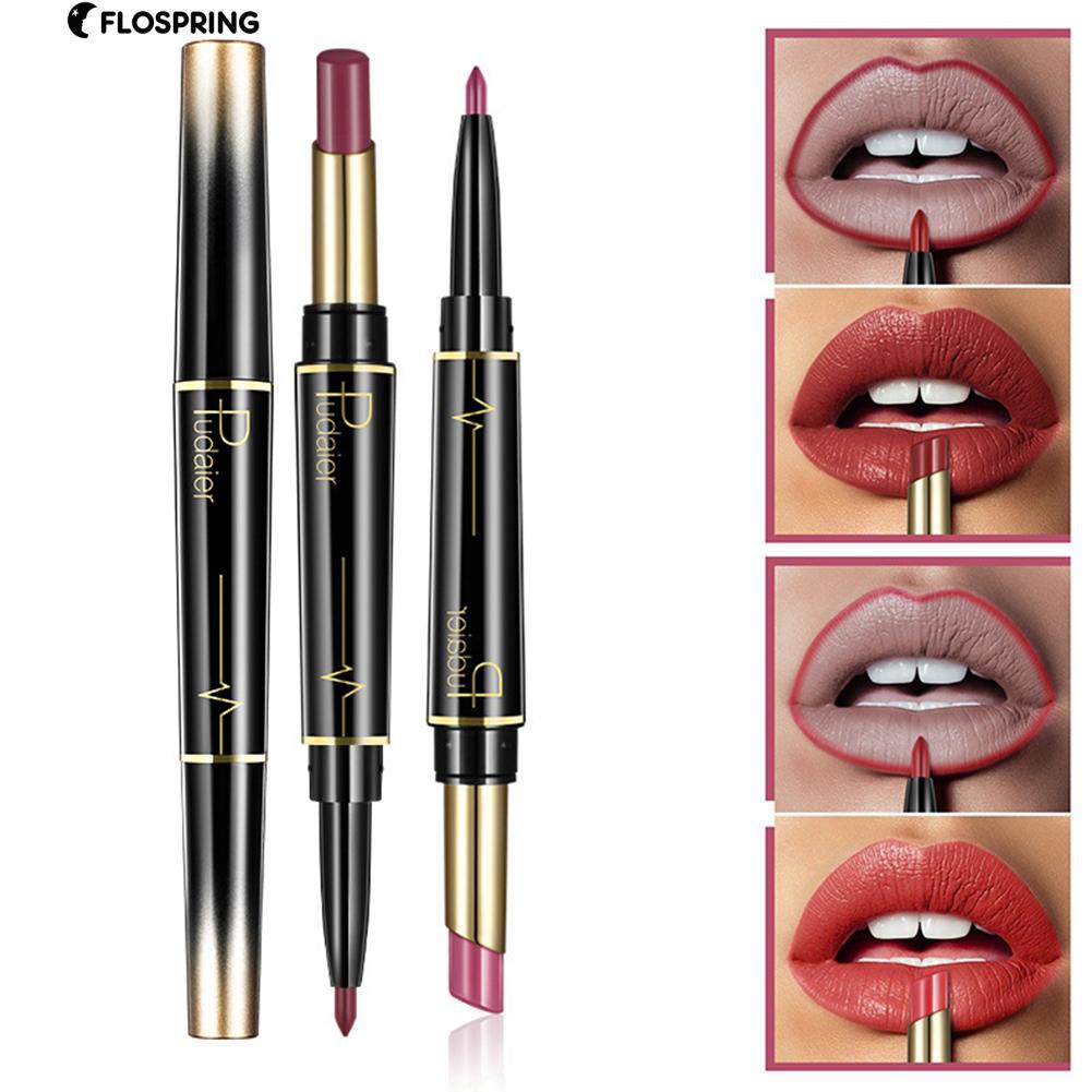 Flospring Double Ended Long Lasting Lipliner Pencil Waterproof Matte ...