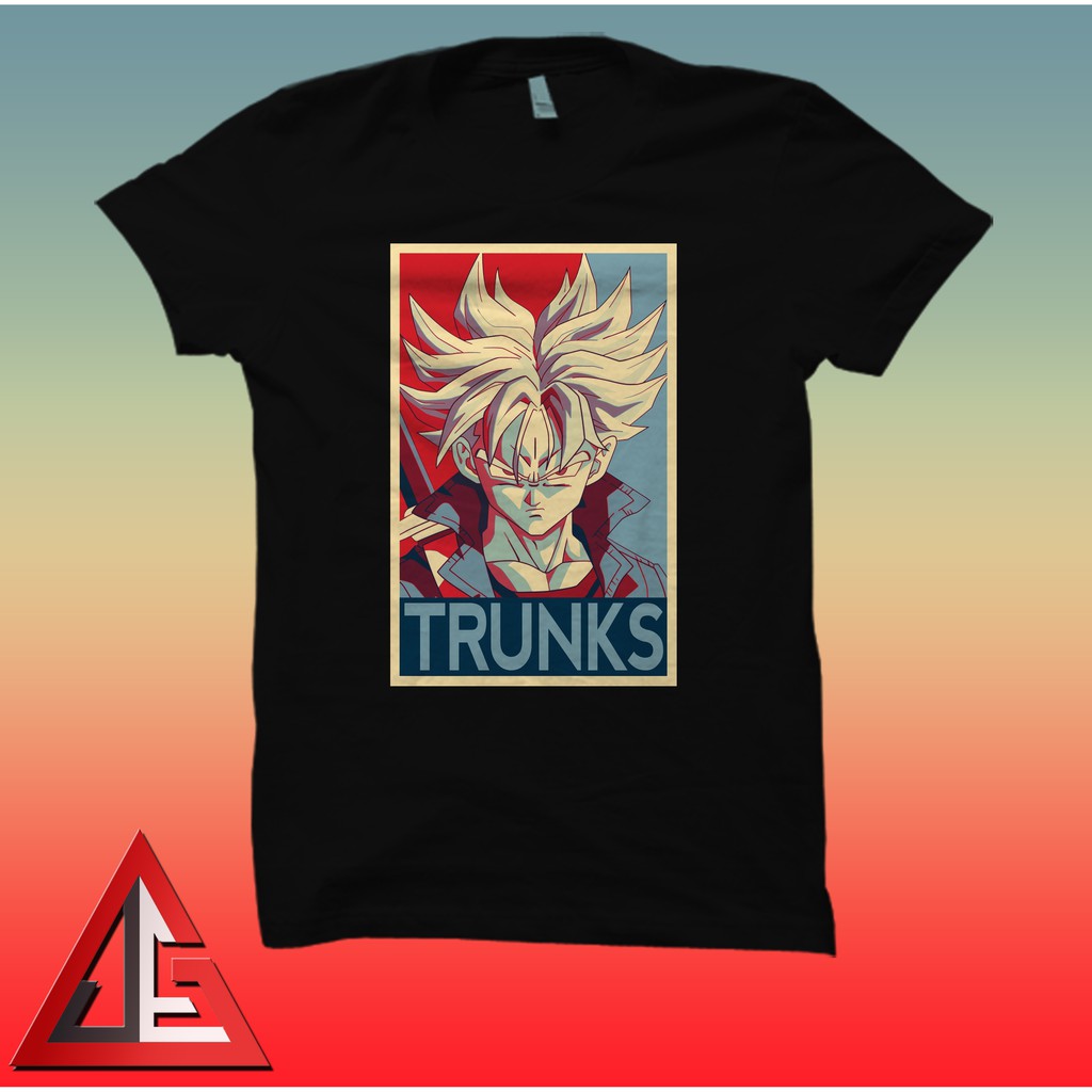 Dragon Ball Trunks Hope Poster Shirt Shopee Philippines