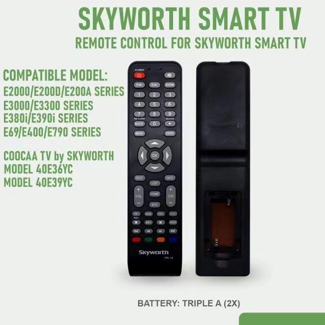 SKYWORTH Smart TV Remote Control Skyworth smart tv remote controller