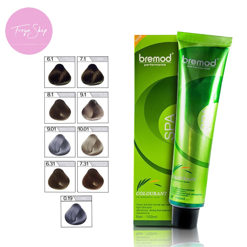 Bremod Performance / Bob Keratin Hair Color Ash/1 Natural/0 50 Kind