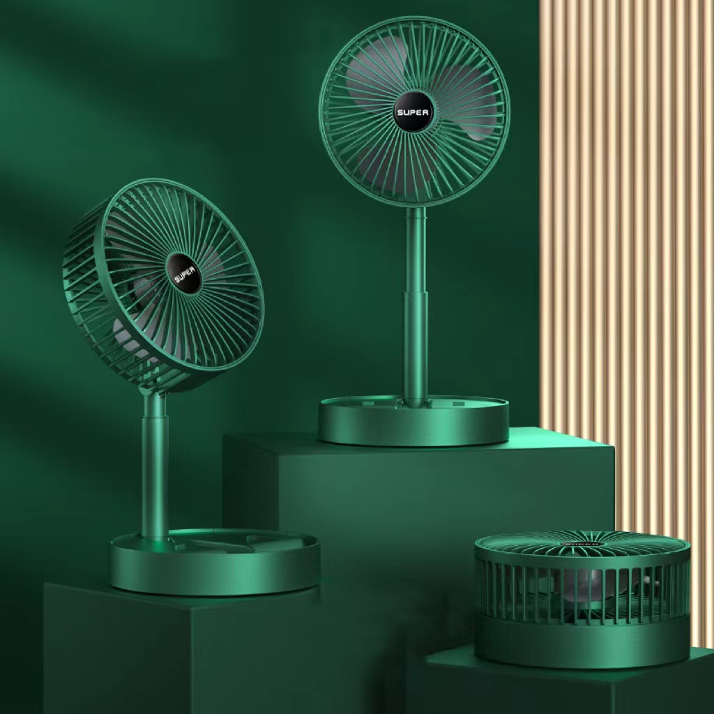 electric fan mini fan rechargeable usb fan small electric fan 3-speed ...