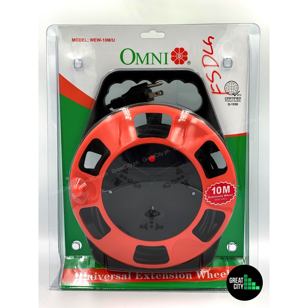 Omni Universal Extension Wheel 10 Meter Cord Length WEW-10M/U | Shopee ...
