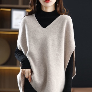 Sweater Vest Autumn winter All-match Basic Fashion Ladies Jumpers