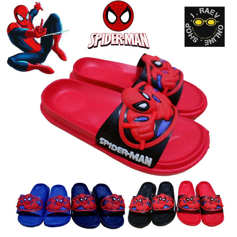 Slippers spiderman hot sale