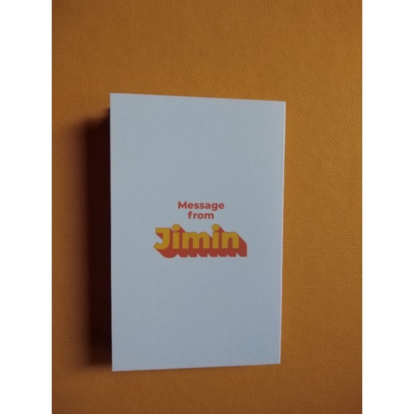 BTS Butter Album Jimin Message Card Shopee Philippines