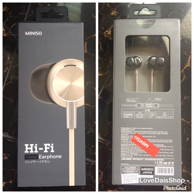 Hifi earphones 2024 miniso