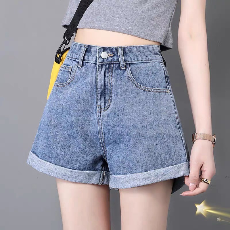 Korean high best sale waisted shorts