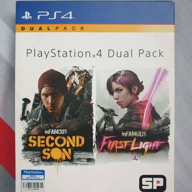 Infamous second son and first light bundle new arrivals