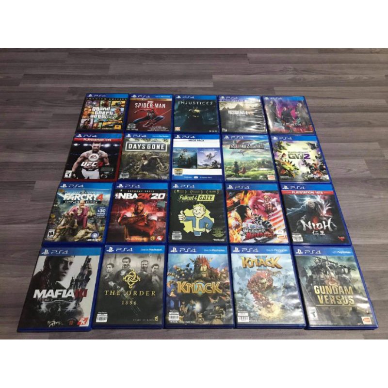 PlayStation 4 Games / CD