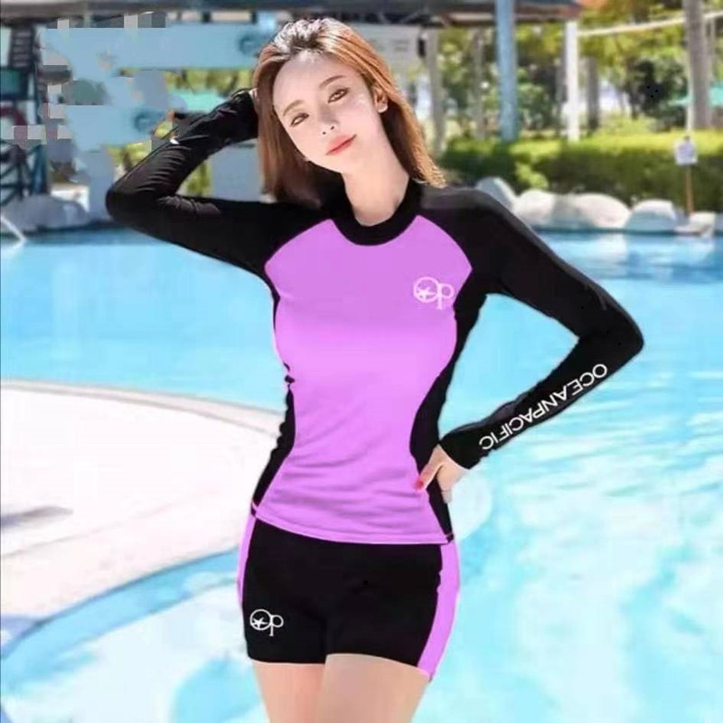 Females clothing summer ootd swimwear 3in1 swimsuit sexy wear cloth ...