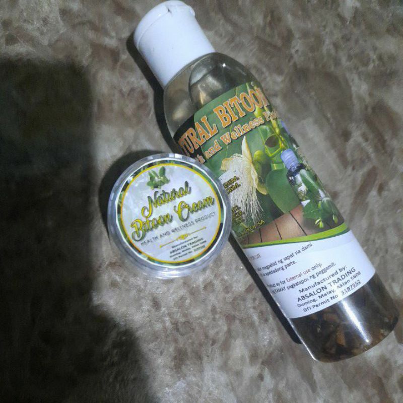 Natural Bitoon Oil Health and Wellness Products trading SET cream40g ...