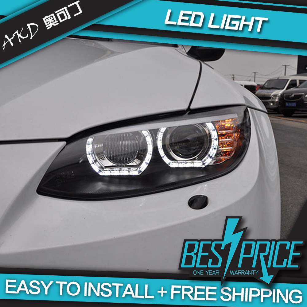 AKD Car Styling for BMW E92 Headlights 20062012 E93 Headlight 330i