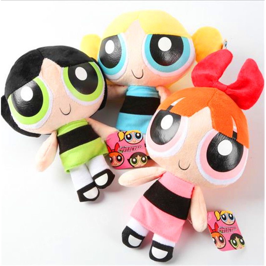 20cm The Powerpuff Girls Network Stuffed Toys Plush Doll Bubbles ...