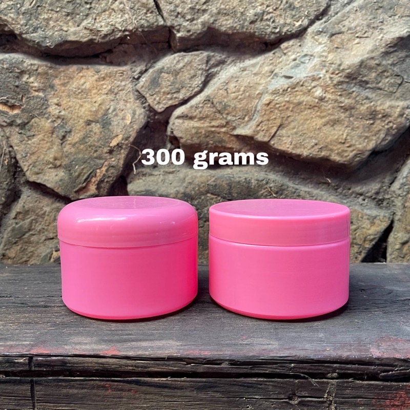 Cosmetic Canister Cream Jar 300g Pink | Shopee Philippines