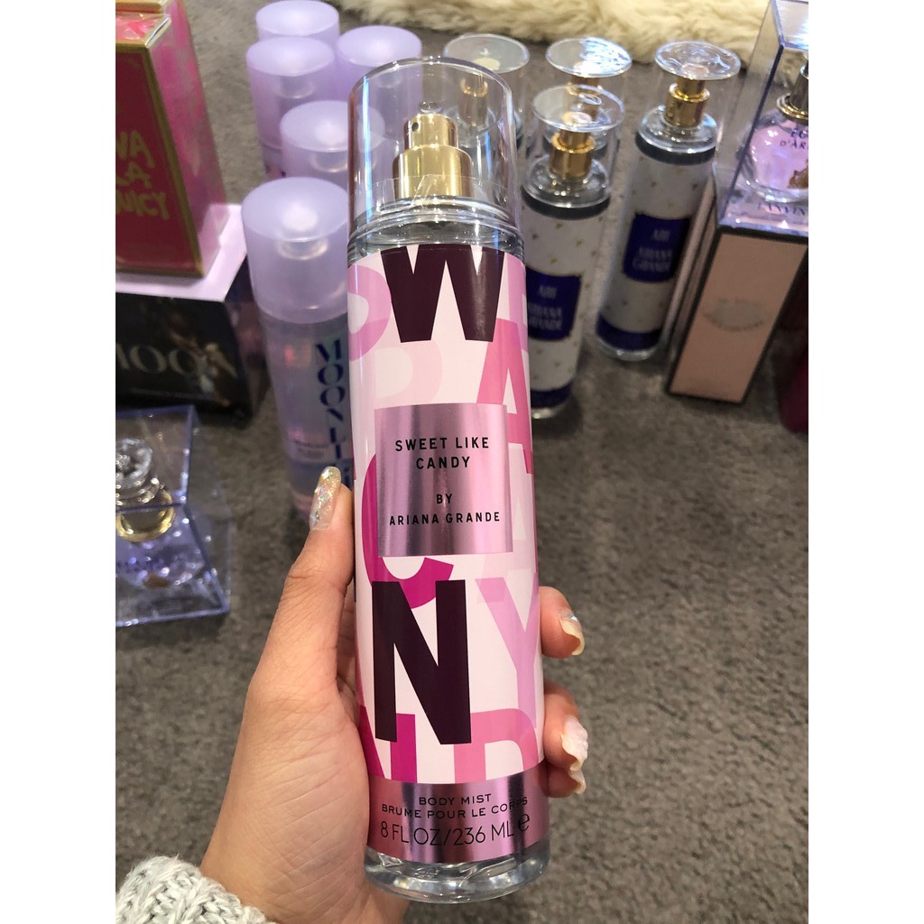 Ariana grande sweet 2024 like candy body mist