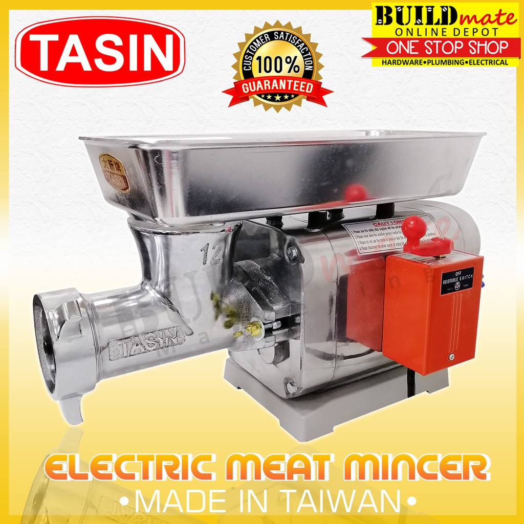 TASIN Electric Meat Mincer Grinder Stainless TS102AL •MADE IN TAIWAN