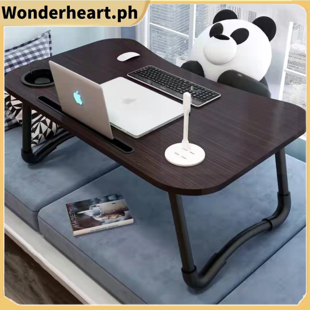 ♾️COD♾️ Upgrade New Table Foldable Lazy Bed Desk/Portable Laptop Wooden ...