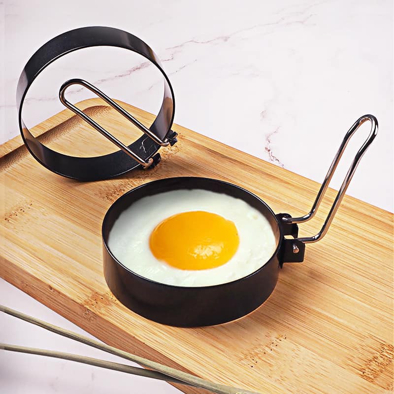 Egg Ring Round Pancake Maker Mold Stainless Steel Non Stick Metal