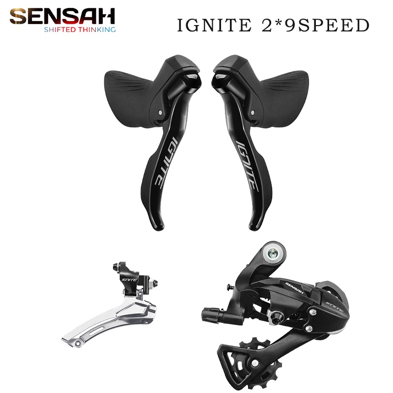SENSAH IGNITE Road Bike Shifter 2x9 Speed Brake Lever Bicycle R7000 ...