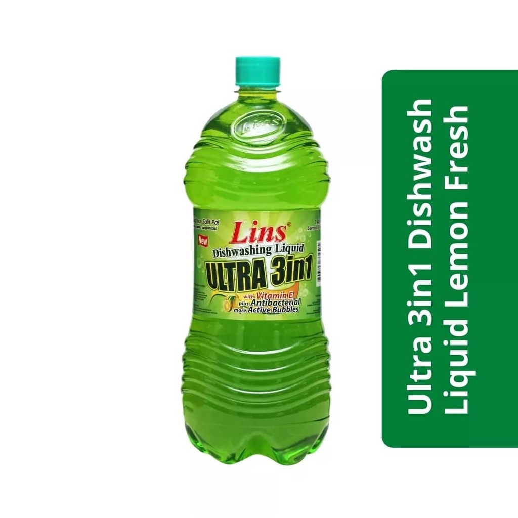 Lins Premium Ultra 3in1 Dishwashing Liquid/ Powerclean Dishwashing