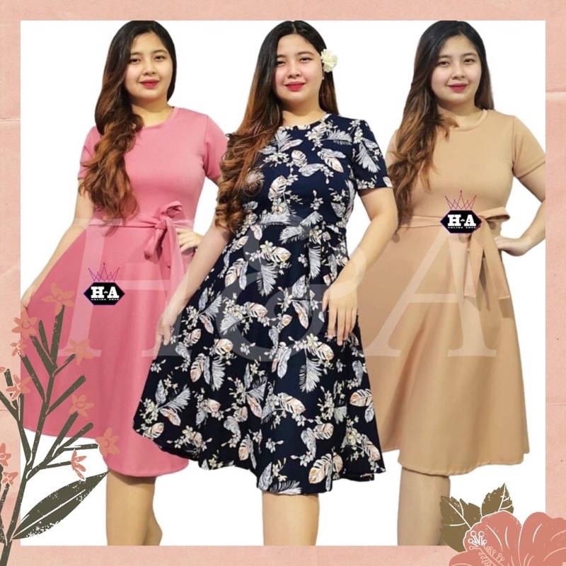 Classy Formal A-Line Dress (Can fit Small-Large) | Shopee Philippines