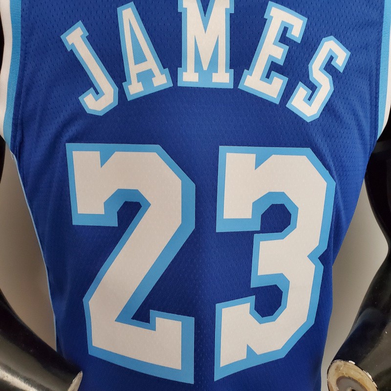 Los Angeles Lakers Lebron James #23 Nba 2020 New Arrival Blue Jersey -  Dingeas