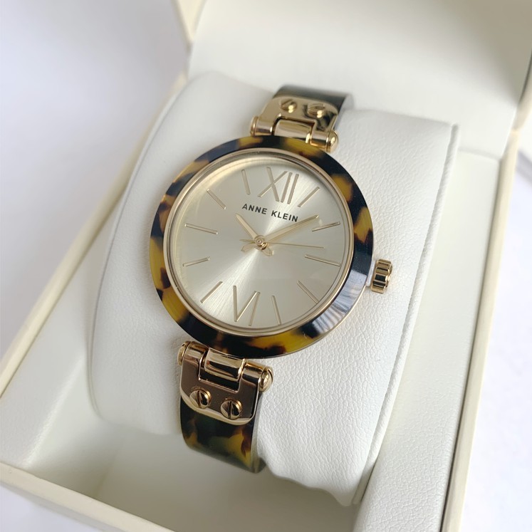 Anne klein shop tortoise watch