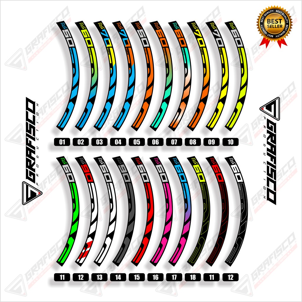 Mtb Downhill Bicycle Enve Rim Decal Sticker Shopee Philippines