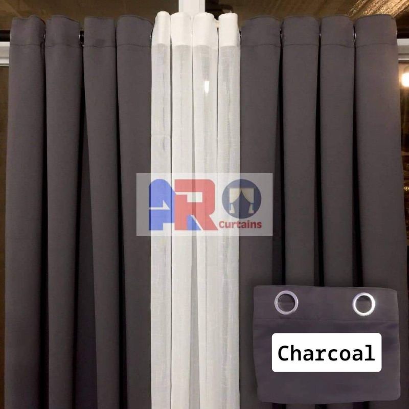 7ft Korean Soft Blackout Curtains (per Pc) 