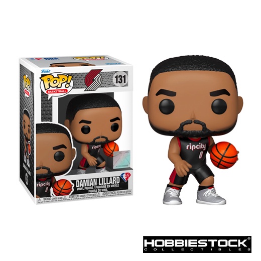 NBA SLAM Damian Lillard Funko Pop! Cover Figure #12 with Case – POP CITi.