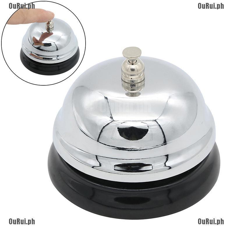 HS Restaurant hotel kitchen service steel bell ring reception desk call ...