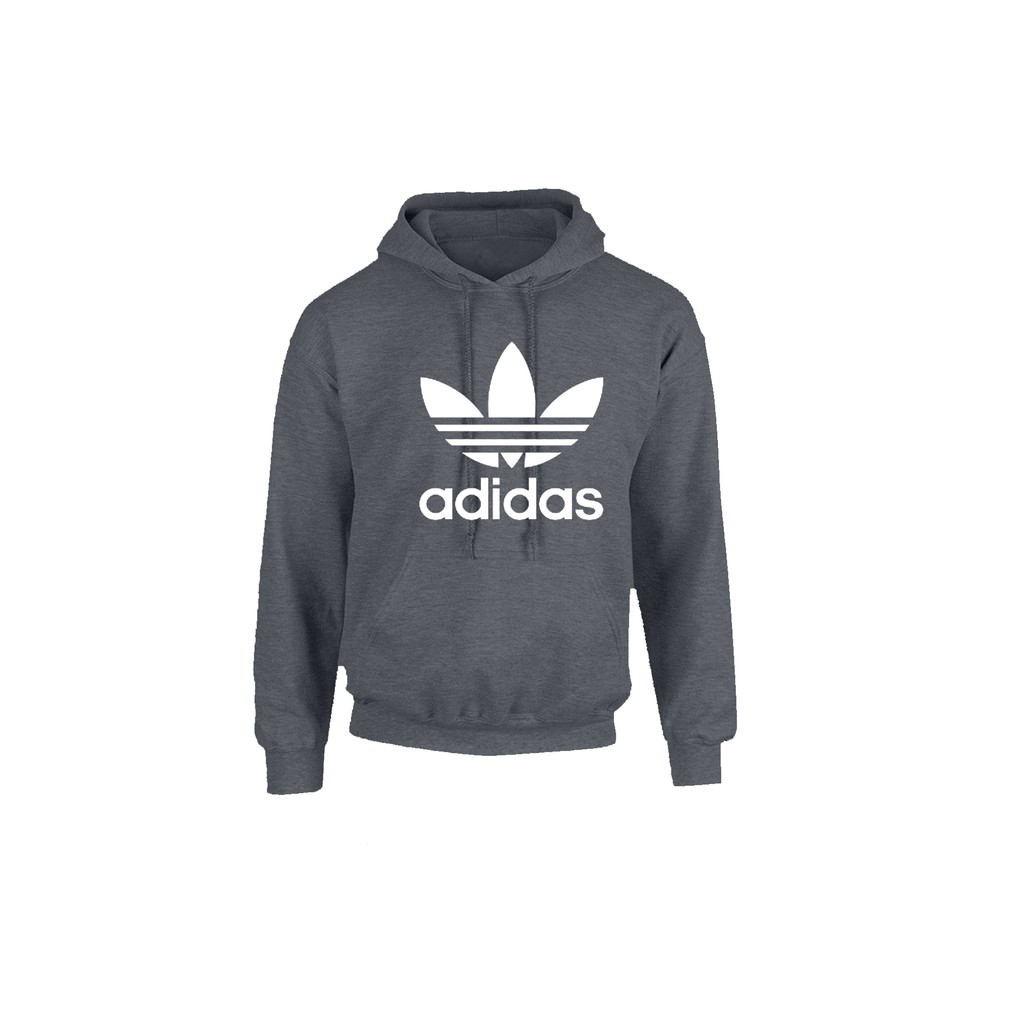 Adidas hoodie jacket no zipper unsiex size m.l.xl.2xl Shopee