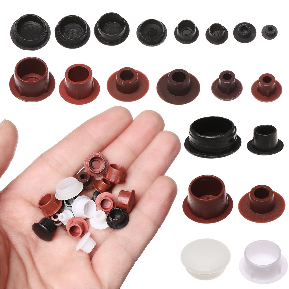 50PCS 516mm Furniture Hole Cover Protection Practical Dust Plug Stopper Drill Hole Plug