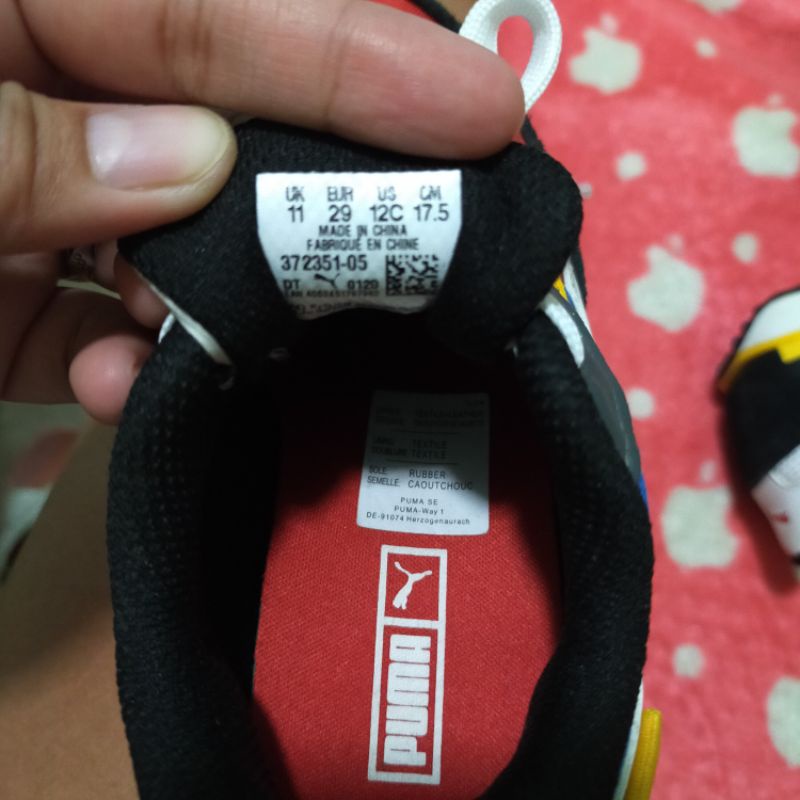 Where are original sales puma shoes made