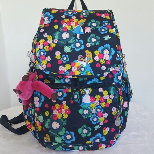 Kipling backpack alice in cheap wonderland