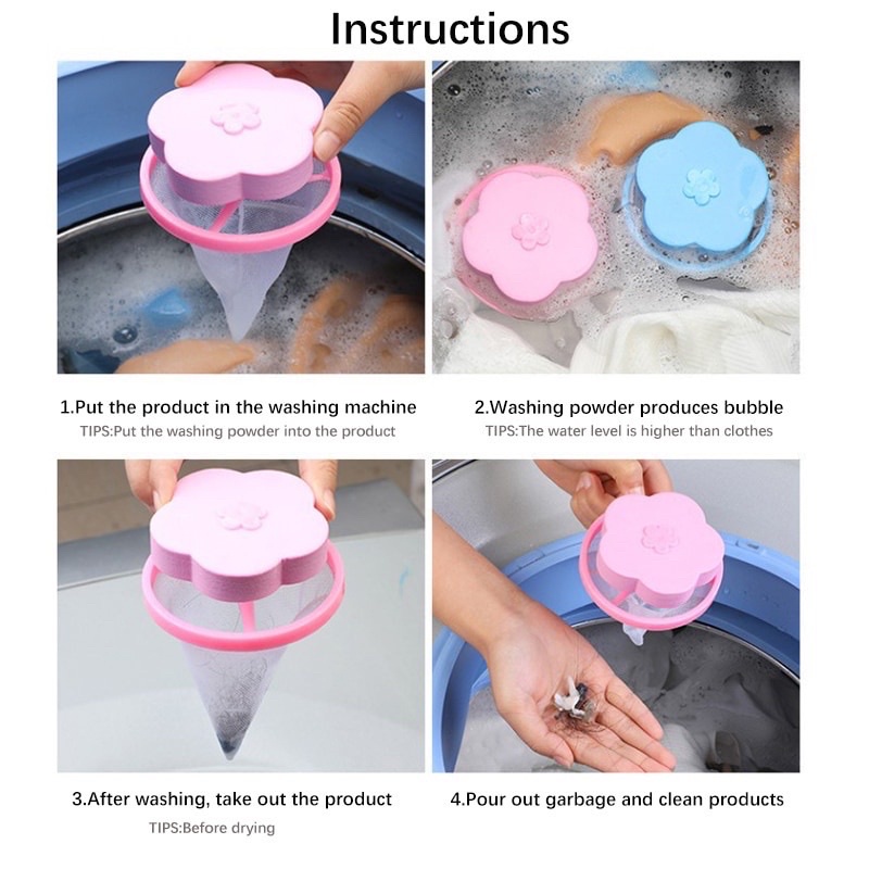 TS Washing Machine Filter Net Bag Filter Bag Mesh machine wool Hair ...