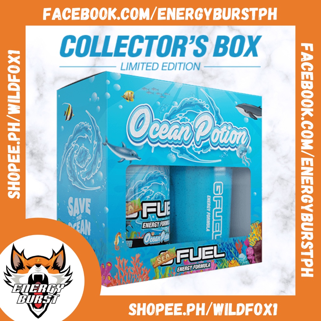 LIMITED EDITION G Fuel Ocean Potion Collector's Box Near Mint and NOOB ...