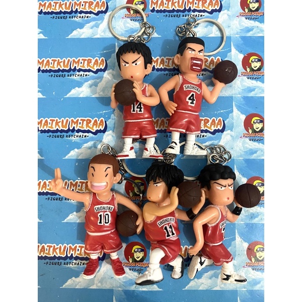 GANTUNGAN Figure Keychain / Keychain Slam dunk B Hanamichi sakuragi ...