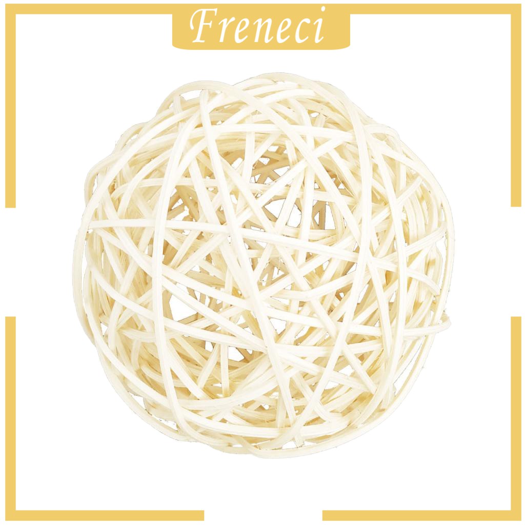 [FRENECI] Wicker Rattan Ball Wedding Christmas Party Hanging Decoration ...