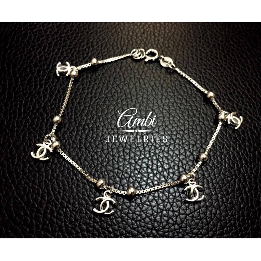 Chanel deals silver bangle