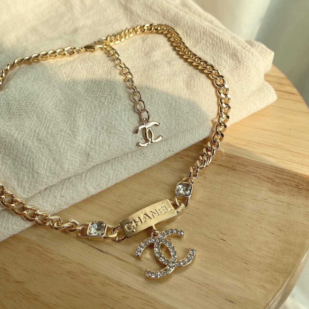 Chanel chunky deals chain necklace