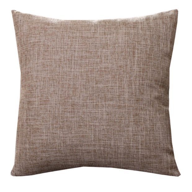 45x45 50x50 55x55 cm Square Large Plain Cushion Cover Sofa Waist Throw