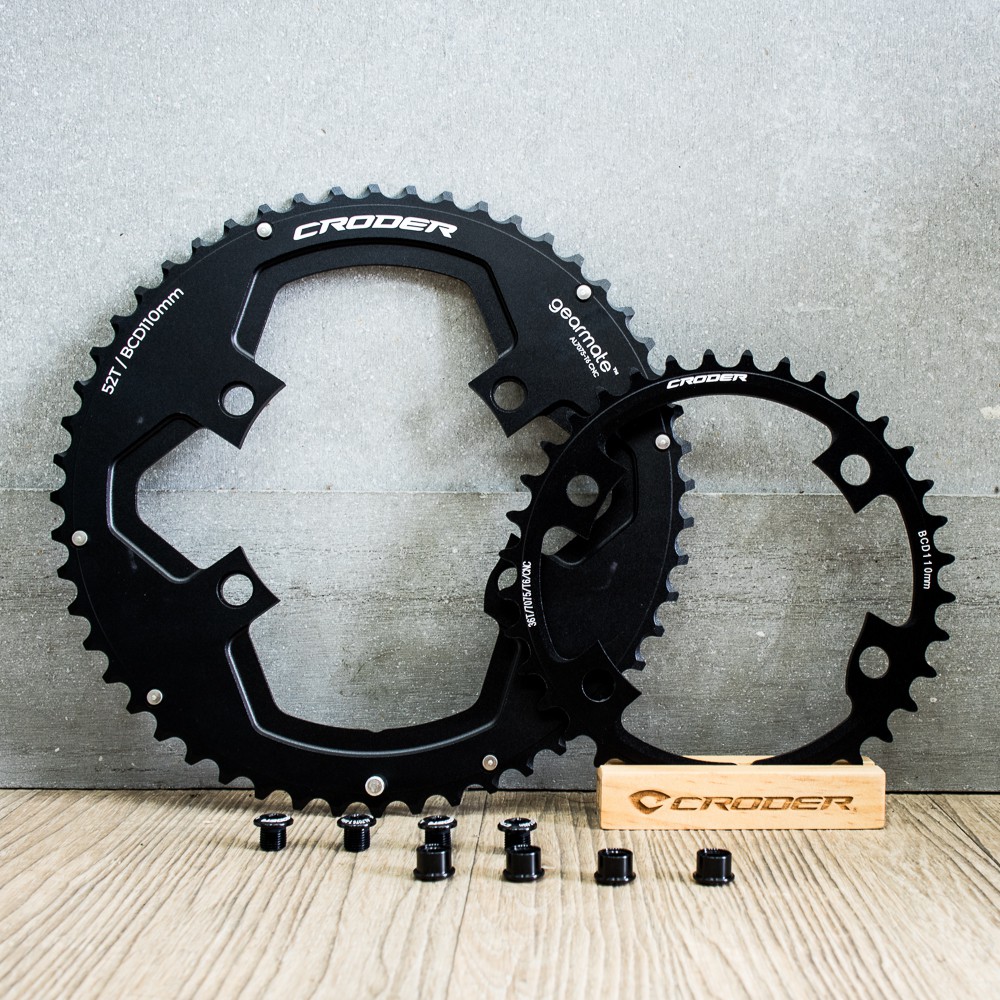 CRODER Gearmate Chainrings SHIMANO 4-Arm/Standard 5-Arm 52