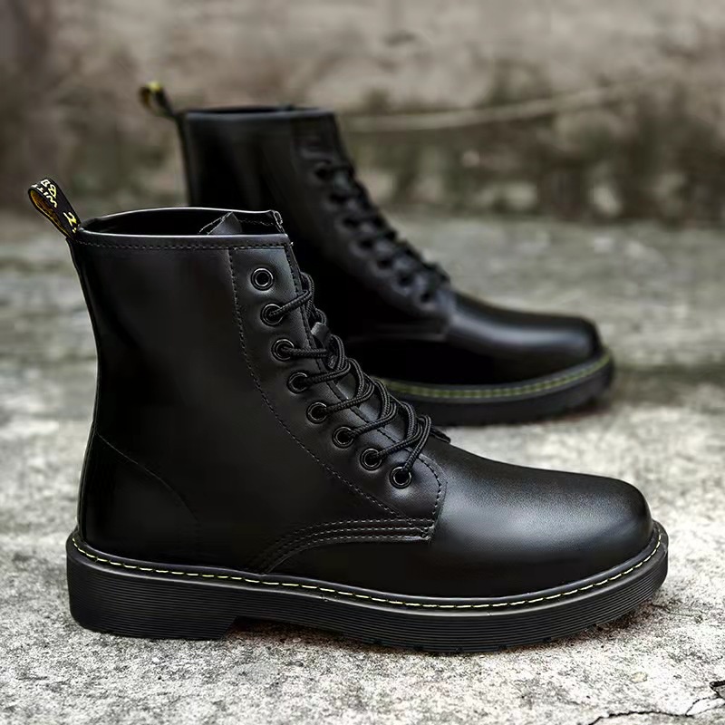 boots for men casual martin boots for men high cut leather ankle boots men s fashion wear shoes