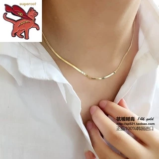 Shop flat chain gold necklace for Sale on Shopee Philippines