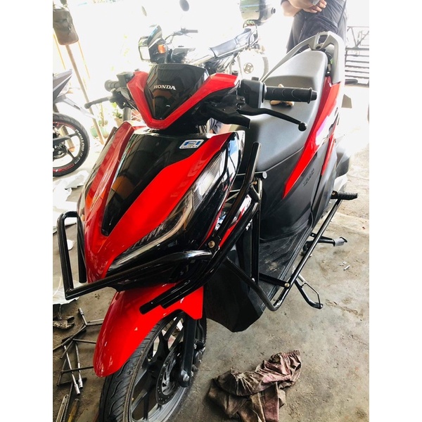 CRASH GUARD for Honda Click 125i / 150i Acrylic Black V1 V2 V3 | Shopee ...