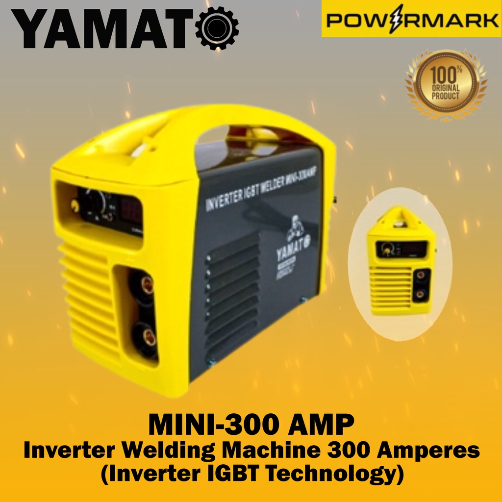 Yamato Mini 300 Amp Inverter Welding Machine 300 Amperes Inverter Igbt Technology Shopee 