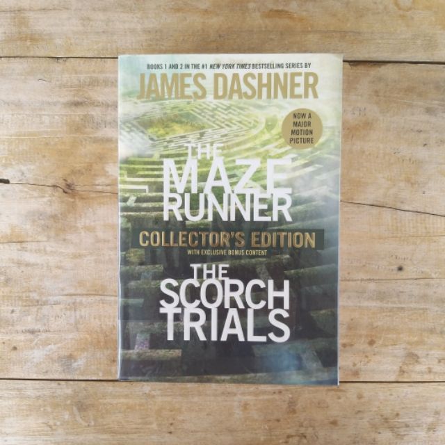 NEW AND AWESOME: The Maze Runner and The Scorch Trials Collector's Edition  by James Dashner!